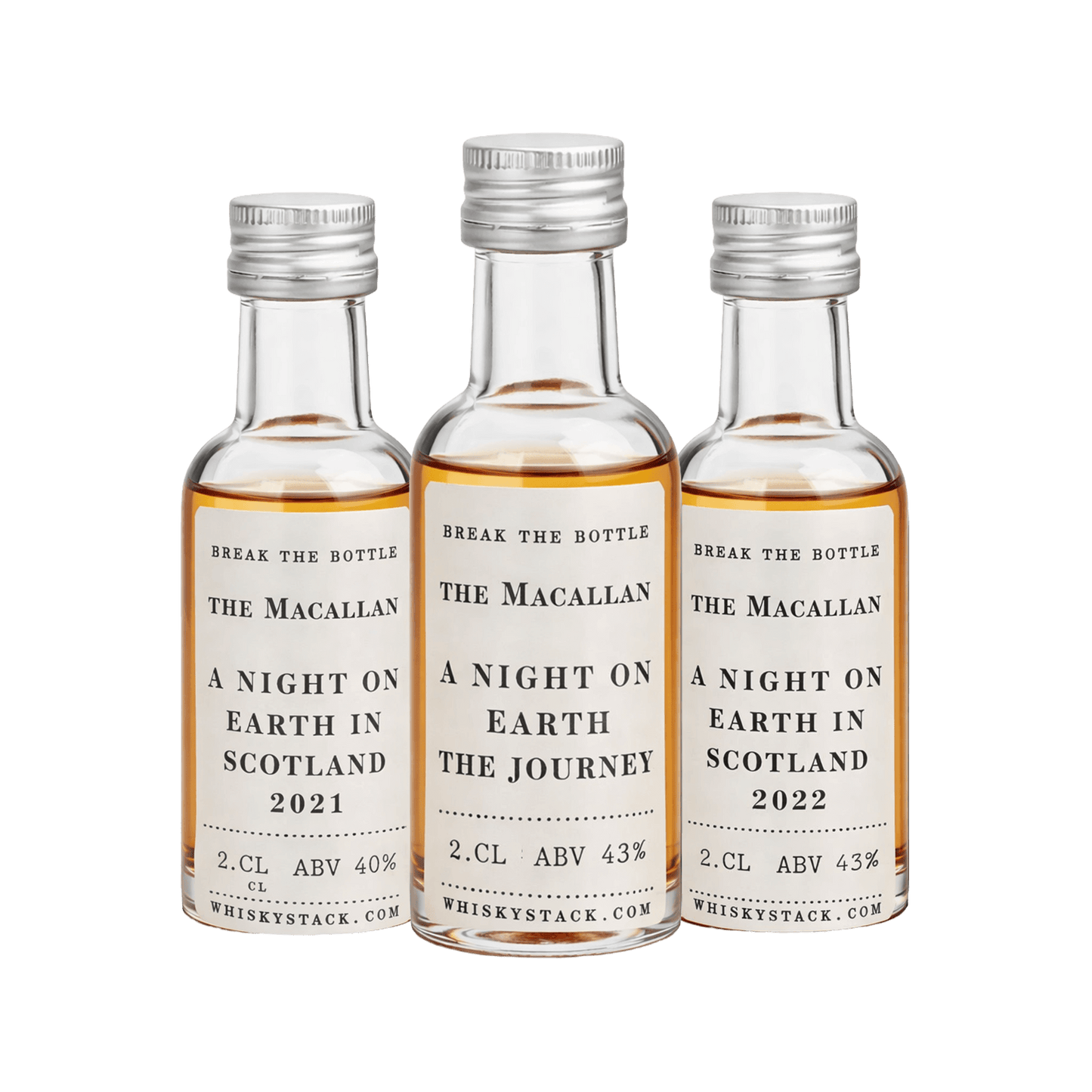 The Macallan A Night On Earth - Eksklusivt Smagssæt