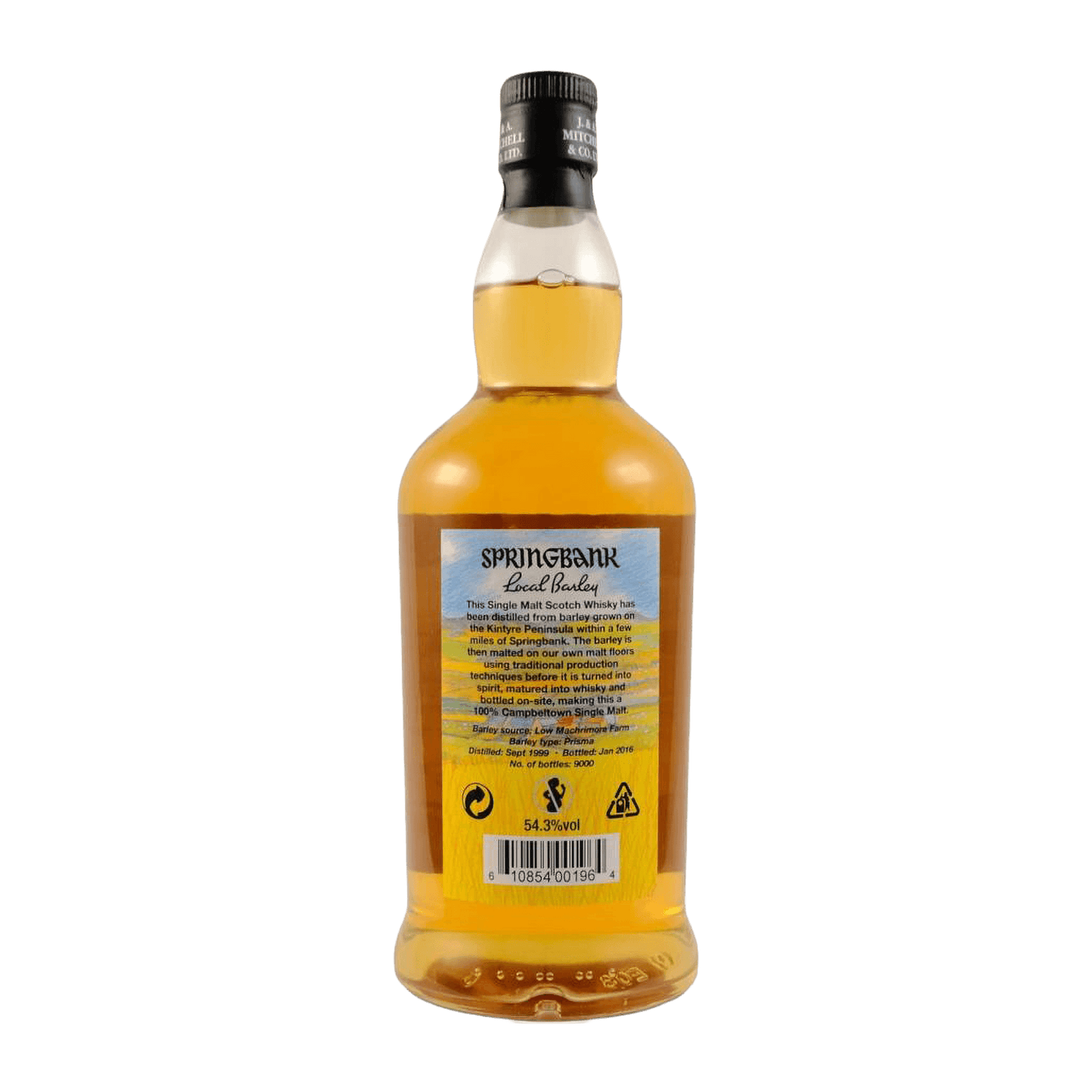 Springbank Local Barley 16 Years Old 2016 Whisky Whiskystack Back