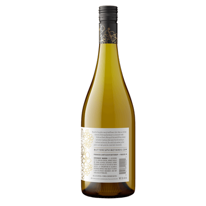 Buttercup Chardonnay 2024 Hvidvin Bagside