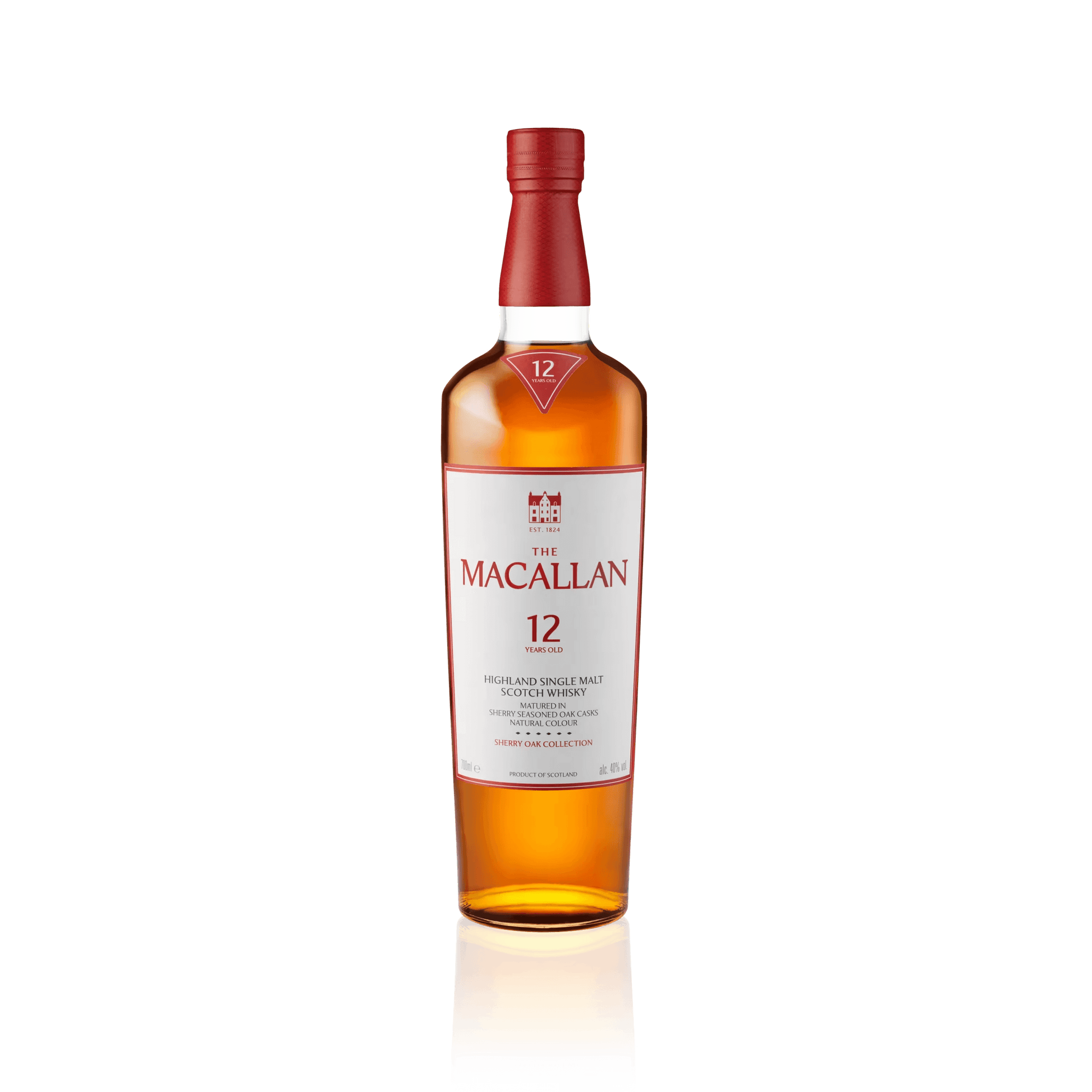 Macallan 12 Years Old Sherry Oak - New Design
