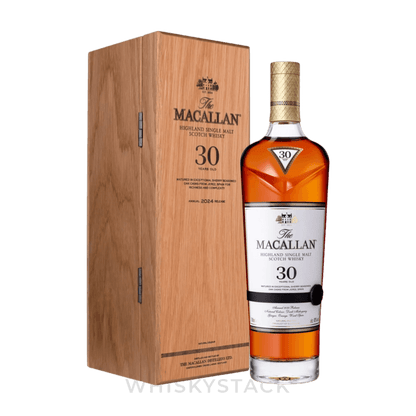 Macallan 30 Years Old Sherry Oak 2024 - Flaske og Boks