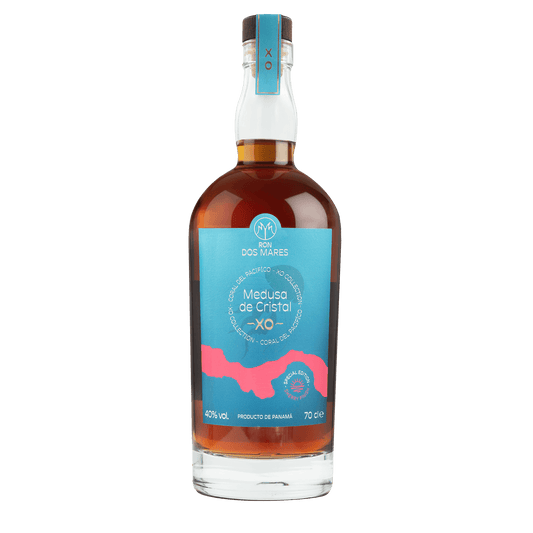 Ron Dos Mares Medusa de Cristal XO Panama Rom Flaske