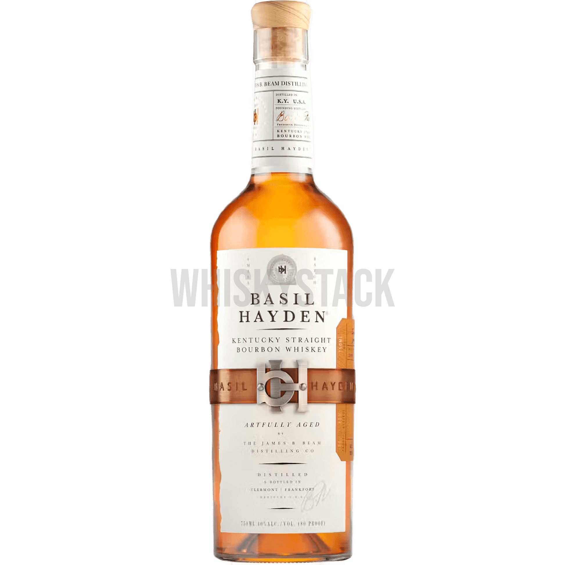 Oplev Basil Hayden's Bourbon: En unik blanding af sødme og krydderi. Ideel for både nye og erfarne bourbonelskere