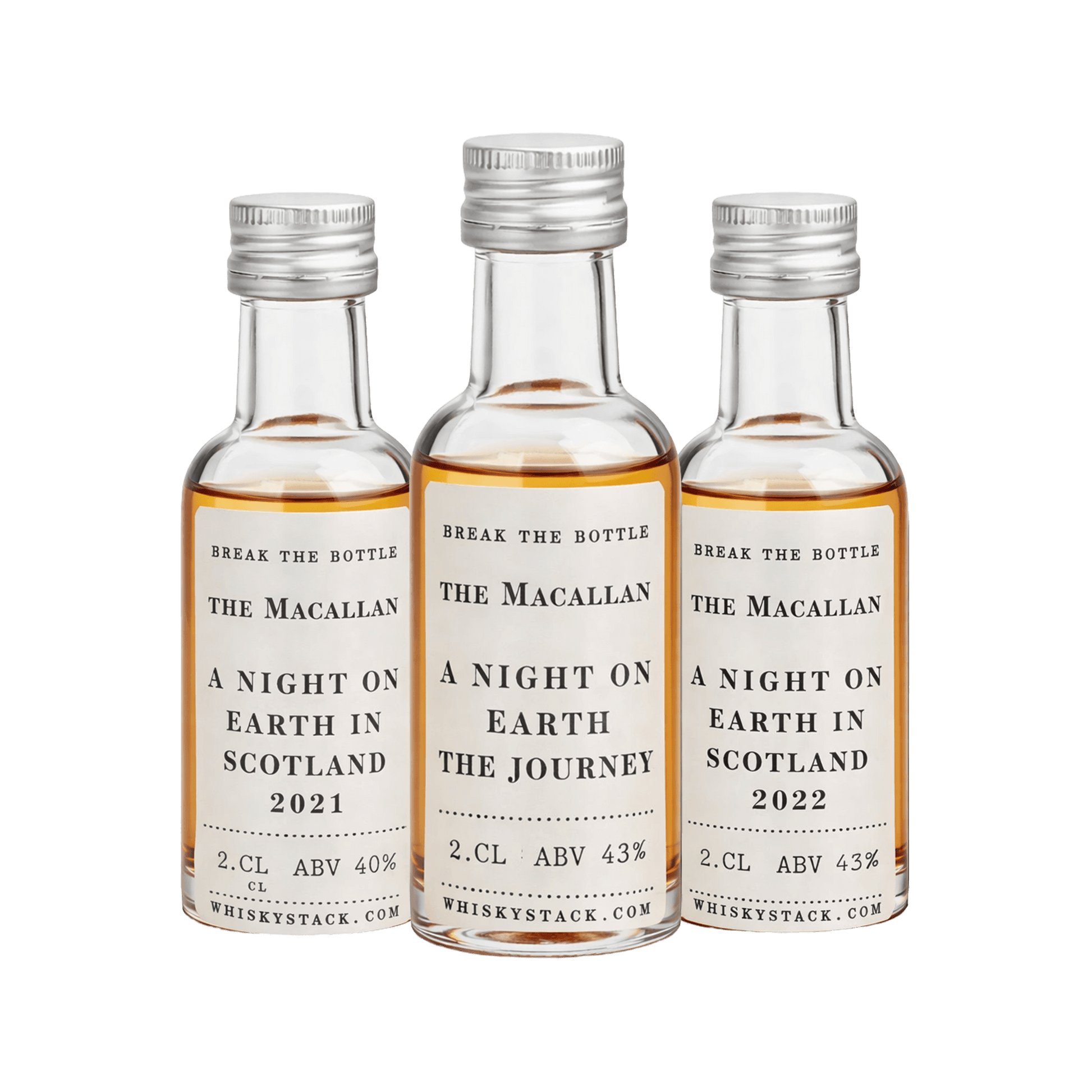 The Macallan A Night On Earth - Eksklusivt Smagssæt