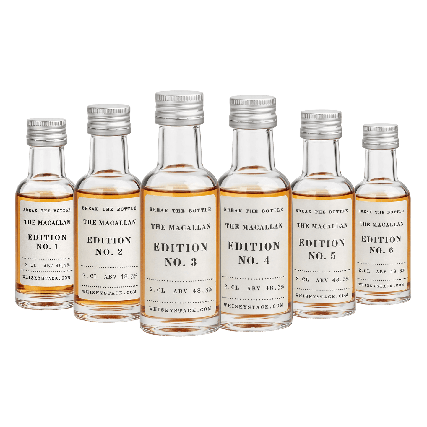 The Macallan Edition 1-6 - Eksklusivt Limited Edition Smagnings Sæt
