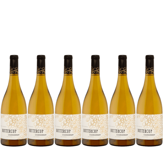 6 Flasker Buttercup Chardonnay Hvidvin