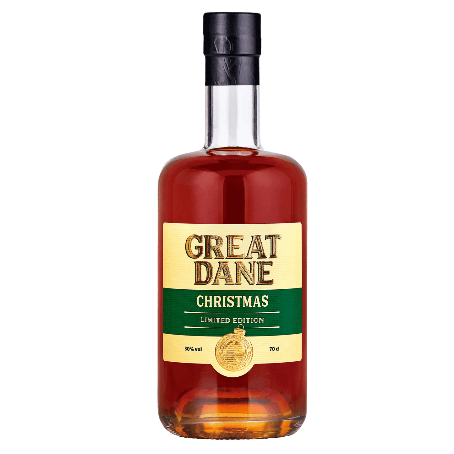 Great Dane Christmas Rom – Dansk, krydret juleedition  Flaske