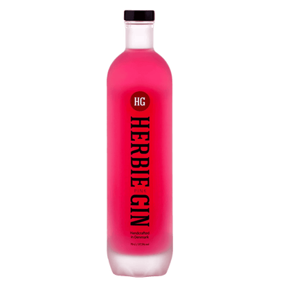 Herbie Pink Gin – Dansk pink gin med hindbær & tranebær