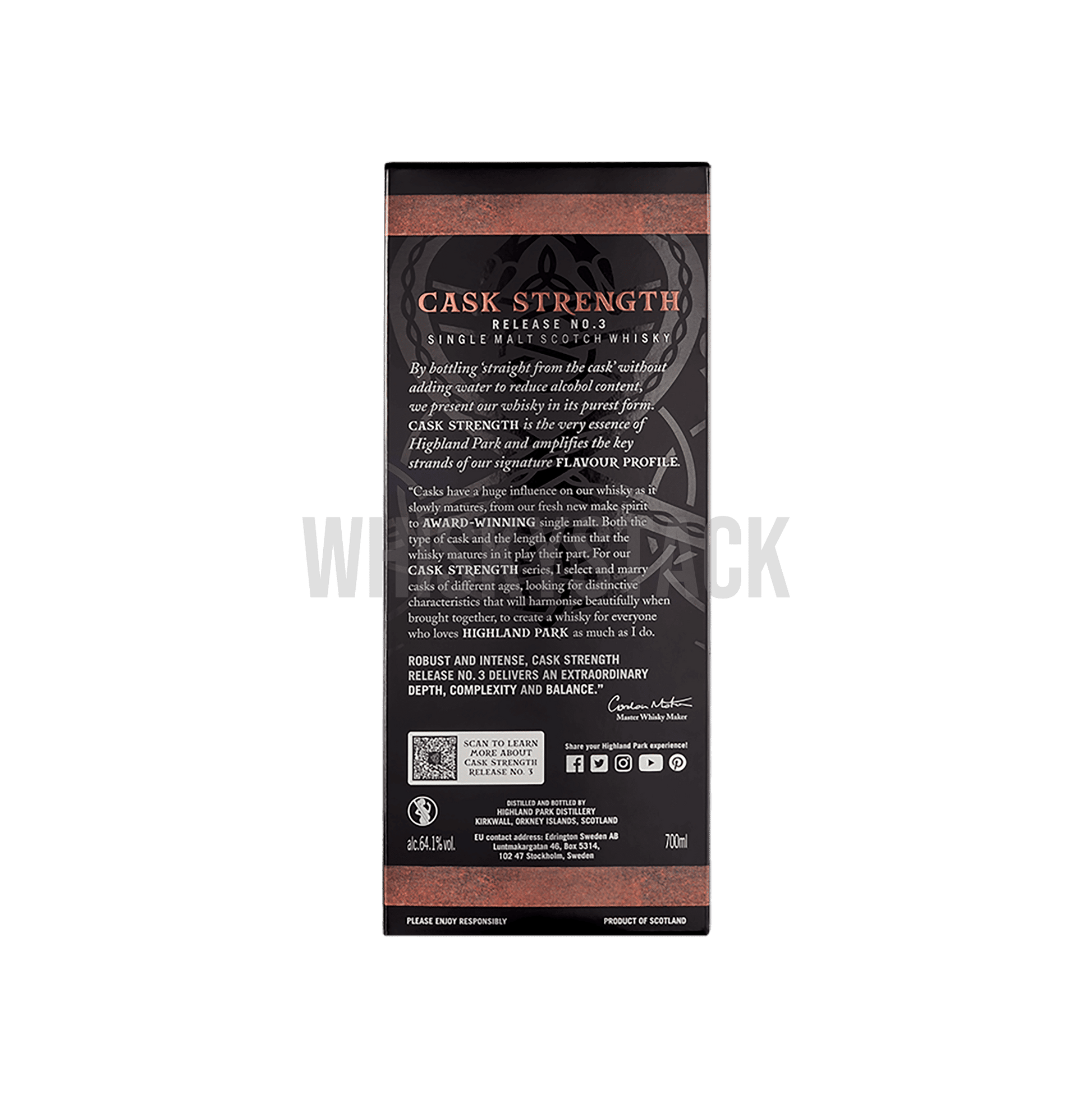 Highland Park Cask Strength Release No 3