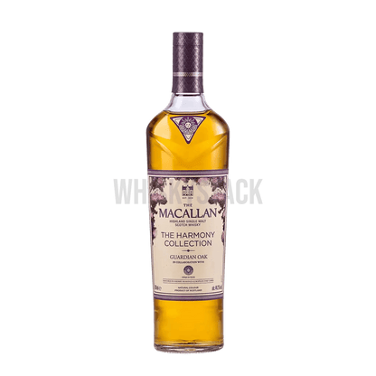 Oplev The Macallan Harmony Collection Guardian Oak, en luksuriøs single malt whisky med noter af frugt, chokolade og egetræ. Perfekt til samlere og whiskyentusiaster.