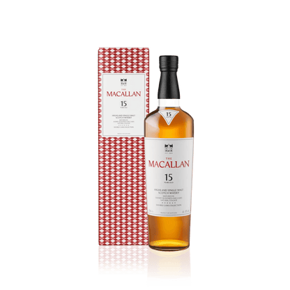 Macallan 15 Years Old Double Cask Flaske og Boks