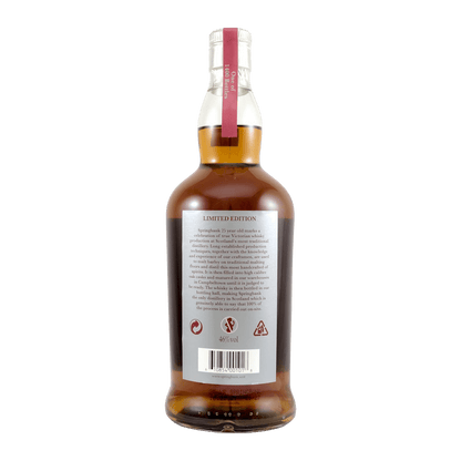 Springbank 25 Year Old 2021 Whisky Whiskystack Back