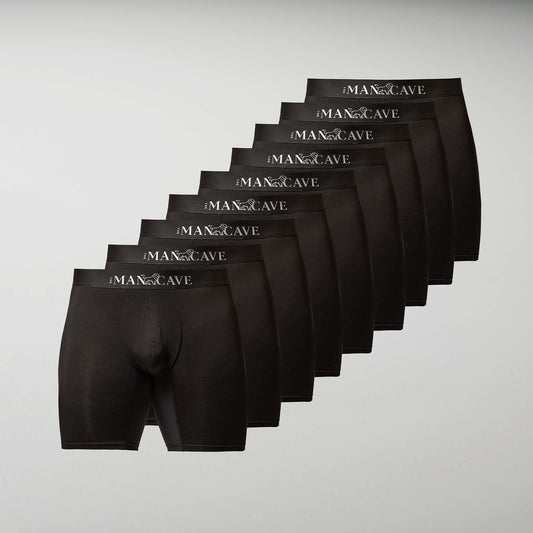 The Mancave Bambus Boxershorts 9-pak