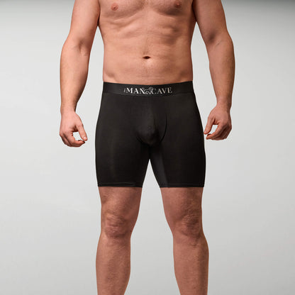 The Mancave Bambus Boxershorts Model Front