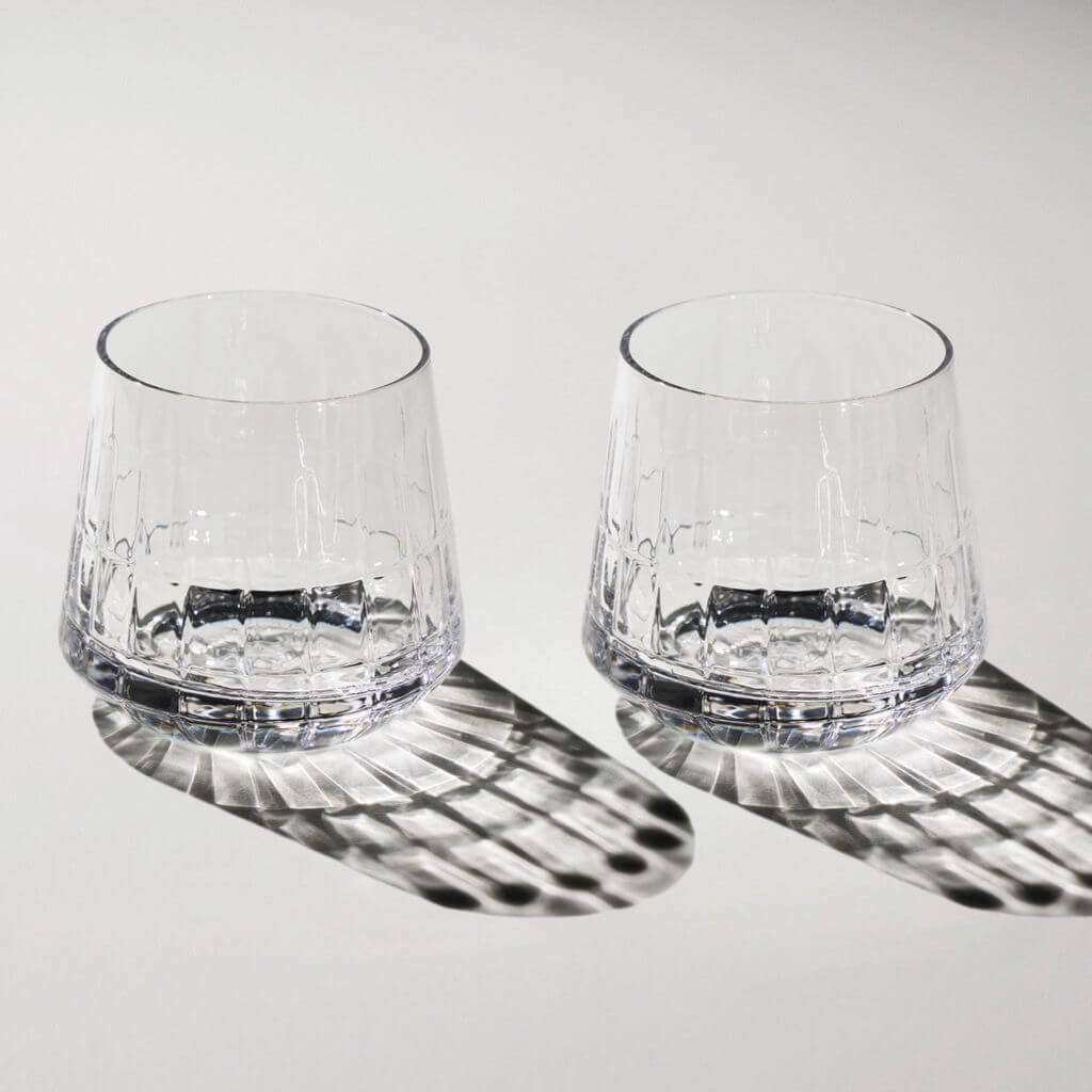 The Bear Whisky Glass - 2 Styk Tomme