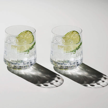 The Bullet Water Glass - 2 Styk Fuld